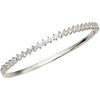 Sterling Silver Cubic Zirconia Bracelet