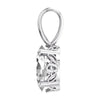 14k White Gold White Sapphire Pendant