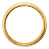 14k Yellow Gold 6mm Milgrain Band Size 11