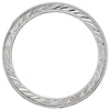 14k White Gold Blue Sapphire & 1/4 CTW Diamond Eternity Band Size 7