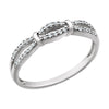 14k White Gold 1/8 ctw. Diamond Anniversary Band, Size 7