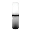 Sterling Silver 5mm Half Round Band, Size 6.5