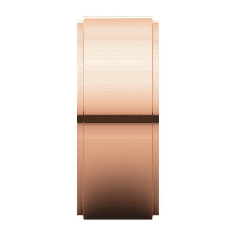 14k Rose Gold 8mm Flat Edge Band , Size 11.5