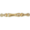 14k Yellow Gold .06 CTW Diamond Ring, Size 7