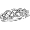 1/2 CTTW Diamond Anniversary Band in 14k White Gold (Size 7 )
