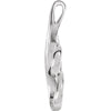 14k White Gold Metal Fashion Pendant
