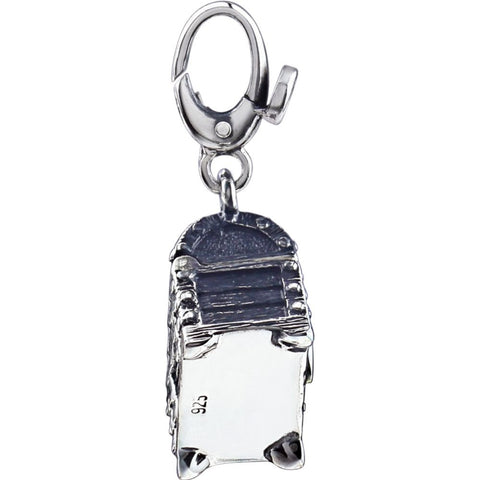 Sterling Silver Treasure Chest Charm