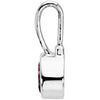 Sterling Silver June Birthstone 11.5x4.5mm Hook Charm/Pendant