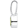 Sterling Silver August Birthstone 12.5x5.75mm Hook Charm/Pendant