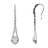 14K White Gold 3/4 CTW Diamond Earrings