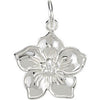 Forget Me Not Charm in Sterling Silver