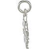 Sterling Silver Forget Me Not Charm