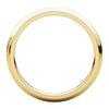 14k Yellow Gold 2mm Comfort Fit Band, Size 5