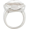 Sterling Silver Multi-Gemstone Granulated Design Ring, Size 7