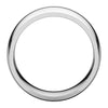 Platinum 8mm Light Comfort Fit Band, Size 12