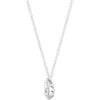 14k White Gold 1/4 CTW Diamond 18" Necklace
