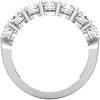 14k White Gold Anniversary Band, Size 7