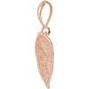 14k Rose Gold Heart Pendant