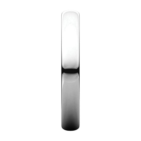 Sterling Silver 3mm Half Round Light Band, Size 7.5