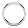 Platinum 7mm Flat Band, Size 12.5