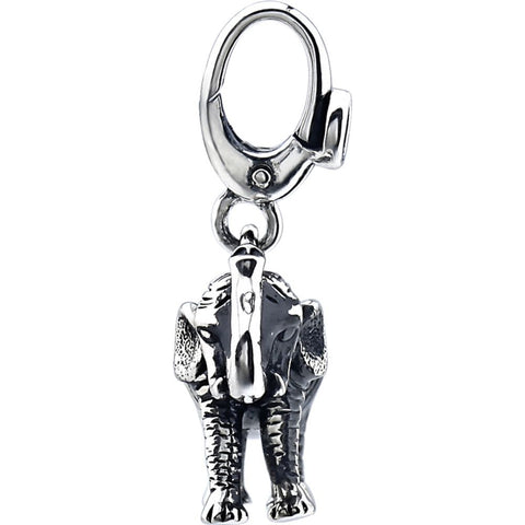 Sterling Silver Elephant Charm