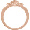 14k Rose Gold The Gift Wrapped Heart® Ring Size 6