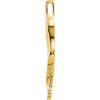14k Yellow Gold Freeform Pendant Mounting