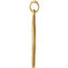 14k Yellow Gold 18.25mm Round St. Thomas Medal