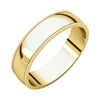 05.00 mm Light Milgrain Band in 14K Yellow Gold ( Size 10.5 )