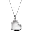 Sterling Silver Handprints Ash Holder Necklace
