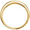 14k Yellow Gold Freeform Ring, Size 7