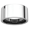 Sterling Silver 10mm Flat Band, Size 7
