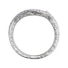 14k White Gold 1/6 CTW Diamond Band, Size 6