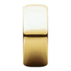 14k Yellow Gold 8mm Half Round Band, Size 7.5