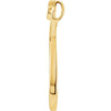 14k Yellow Gold Freeform Pendant