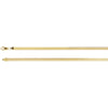 3.8 mm Solid Flexible Herringbone Chain in 14k Yellow Gold ( 16-Inch )