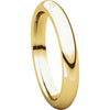 14k Yellow Gold 3mm Comfort Fit Band, Size 5.5
