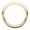 14k Yellow Gold 7mm Milgrain Comfort Fit Band, Size 11