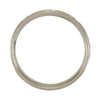 14K Yellow & White 7mm Comfort-Fit Greek Key Design Band Size 8.5