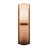 14k Rose Gold 6mm Double Milgrain Comfort Fit Band, Size 8.5