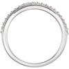14K White 1/5 CTW Diamond Band