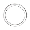 14k White Gold 7/8 CTW Diamond Band , Size 7