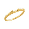 Wedding Band Ring for 1.25 CTTW Engagement Ring in 14k Yellow Gold (Size 6 )