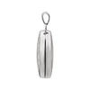 Sterling Silver Engraved Oval Locket