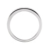 14k White Gold 1/5 CTW Diamond Band, Size 7