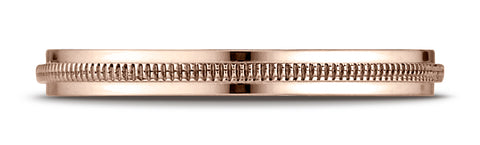 Benchmark-14k-Rose-Gold-2mm-High-Polished-Milgrain-Center-Design-Band--Size-4.25--7201314KR04.25