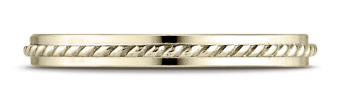 Benchmark-14K-Yellow-Gold-2mm-High-Polished-Rope-Center-Design-Wedding-Band-Ring--Size-4.25--7201514KY04.25