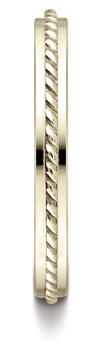 Benchmark-14K-Yellow-Gold-2mm-High-Polished-Rope-Center-Design-Wedding-Band-Ring--Size-4.5--7201514KY04.5