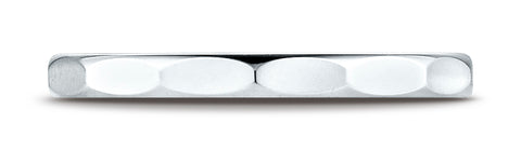 Benchmark-14K-White-Gold-2mm-High-Polished-Faceted-Design-Wedding-Band-Ring--Size-4.25--7202514KW04.25