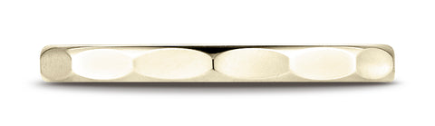 Benchmark-14K-Yellow-Gold-2mm-High-Polished-Faceted-Design-Wedding-Band-Ring--Size-4.25--7202514KY04.25